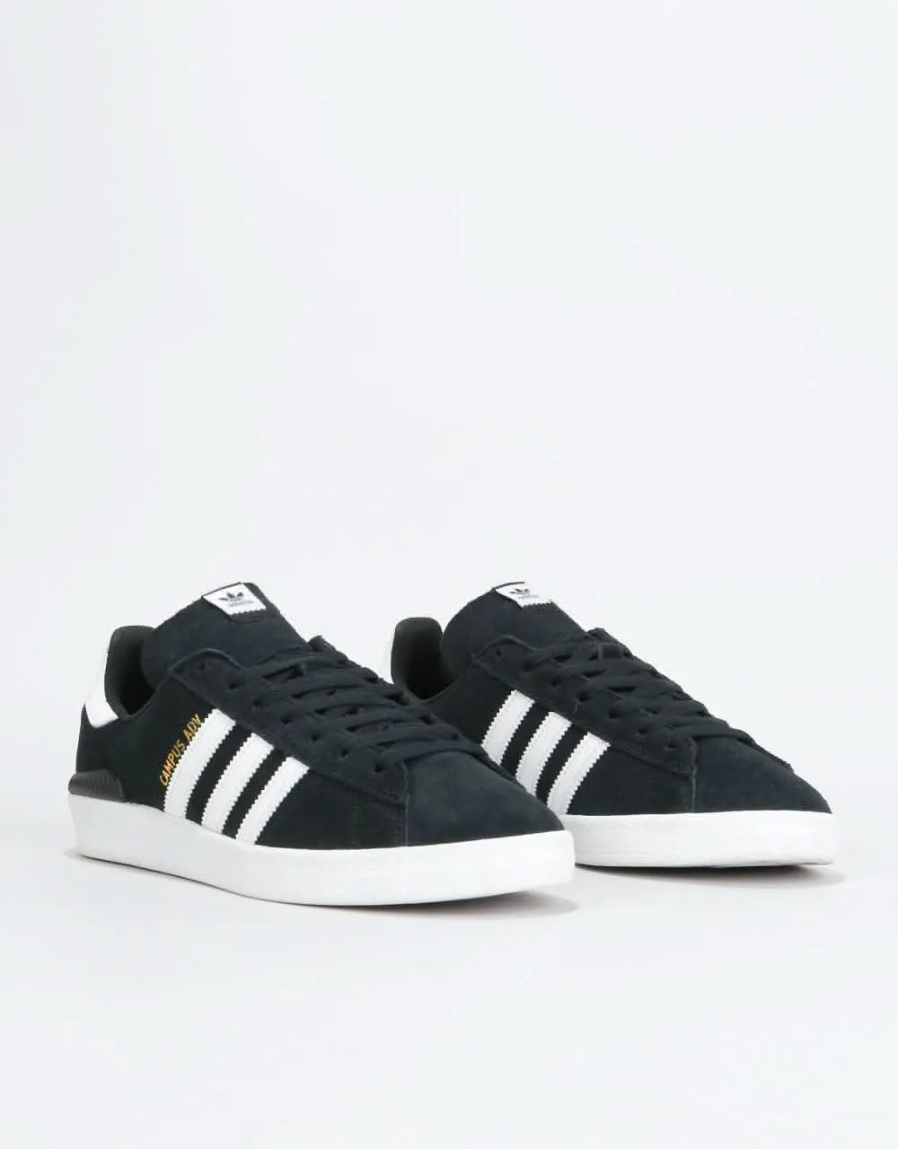 adidas Campus ADV Skate Shoes - Core Black/White/White