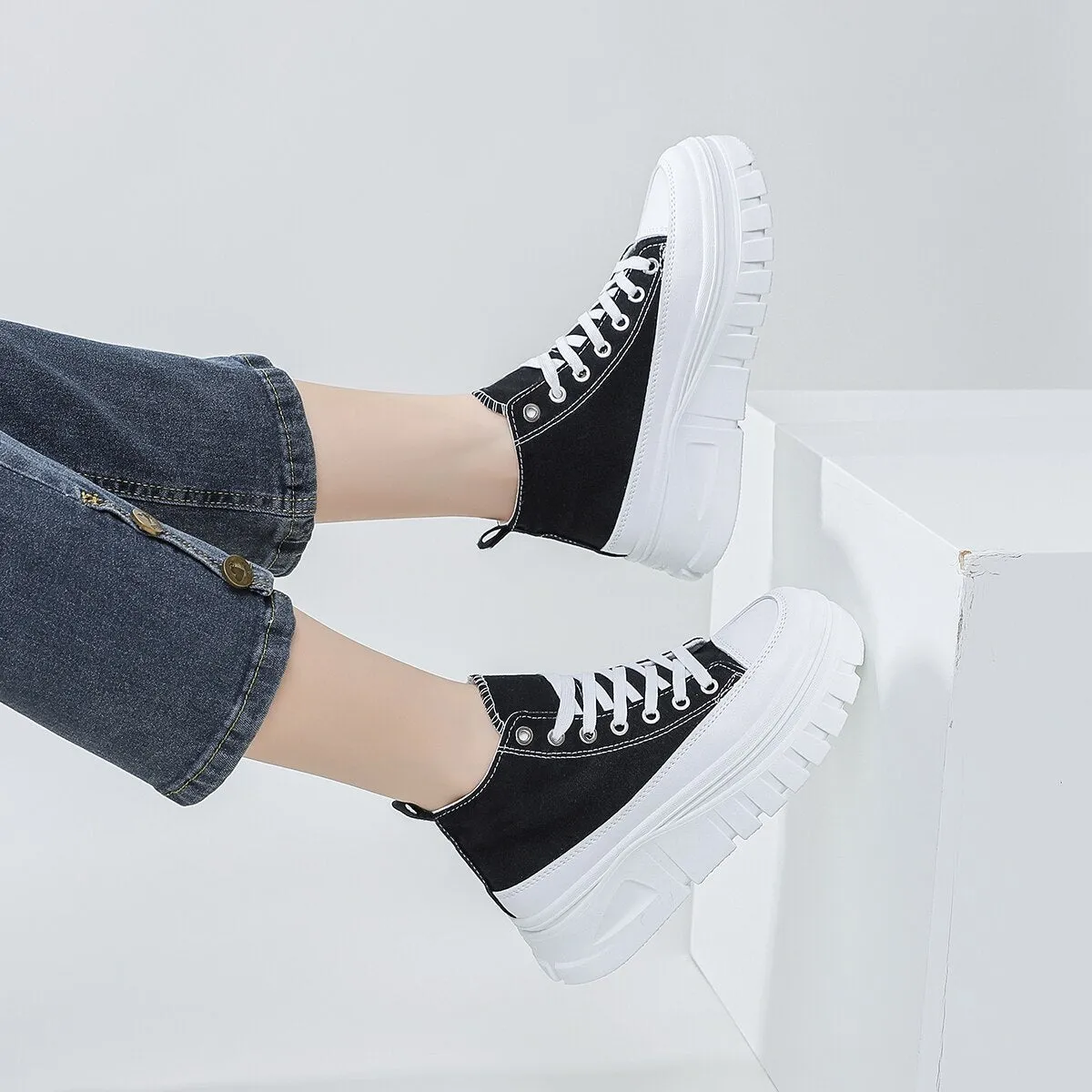 Alison  High-Top Plateau-Sneaker fr Damen