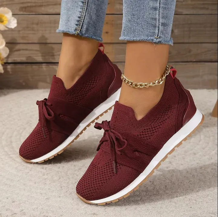 Arianna | Comfortable Knit Sneakers