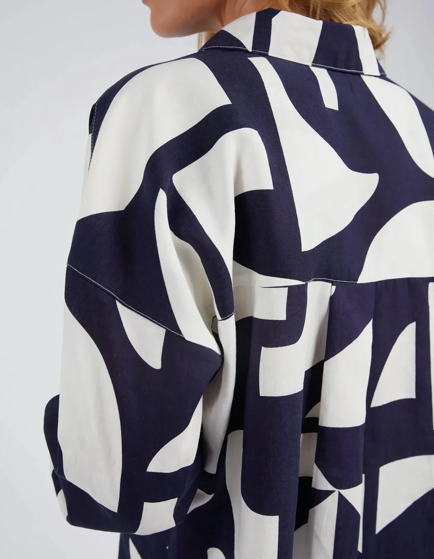 Dali Abstract Shirt - Midnight Abstract