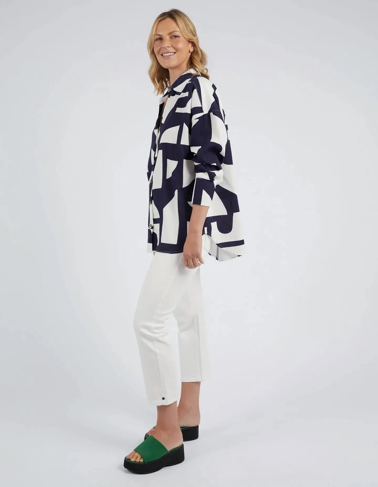 Dali Abstract Shirt - Midnight Abstract