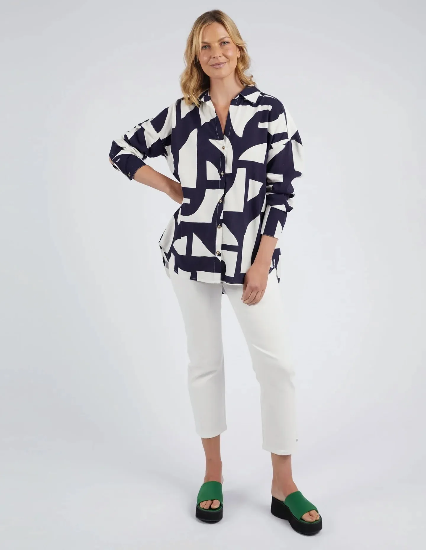 Dali Abstract Shirt - Midnight Abstract