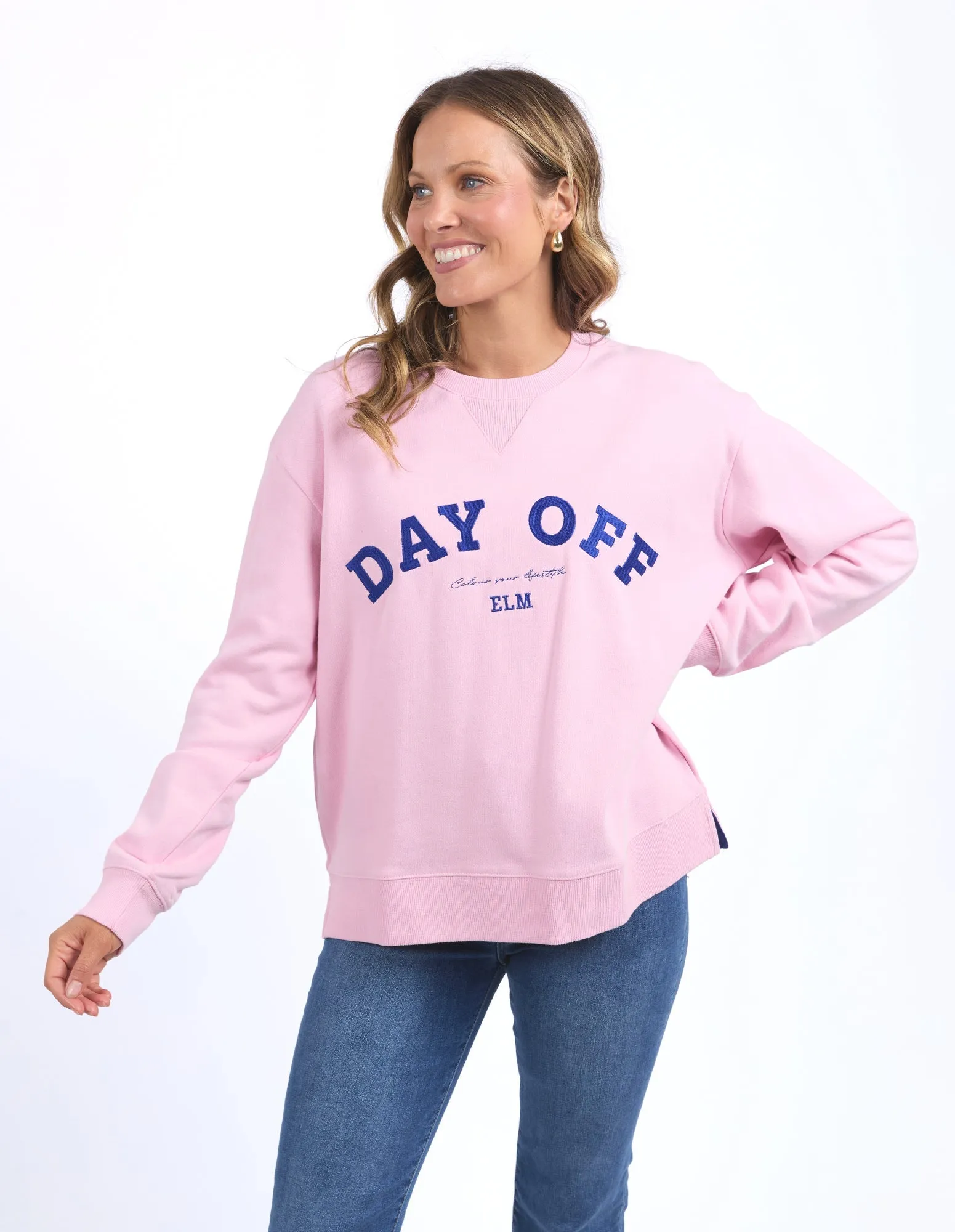 Day Off Crew - Soft Pink