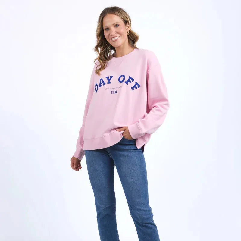 Day Off Crew - Soft Pink
