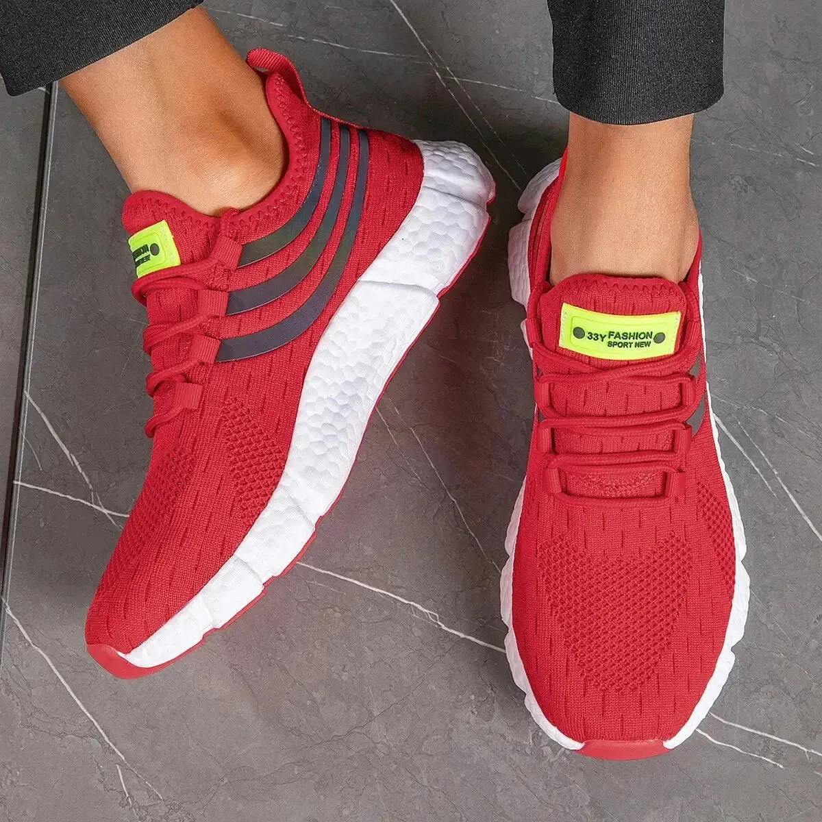 Herren Atmungsaktive Lauf Sneakers fr jeden Tag