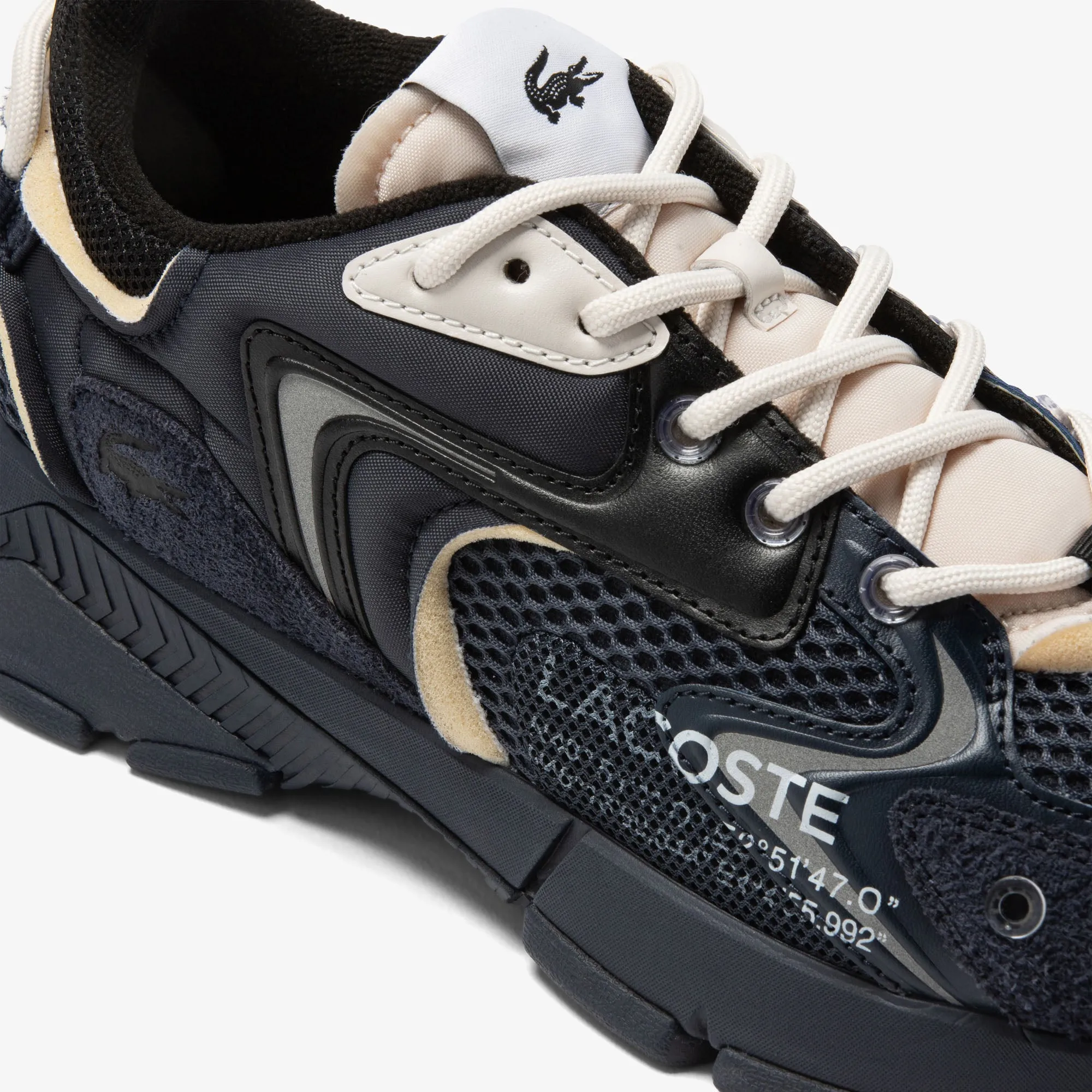 Lacoste - L003 Neo Textile Sneakers - Black/Navy
