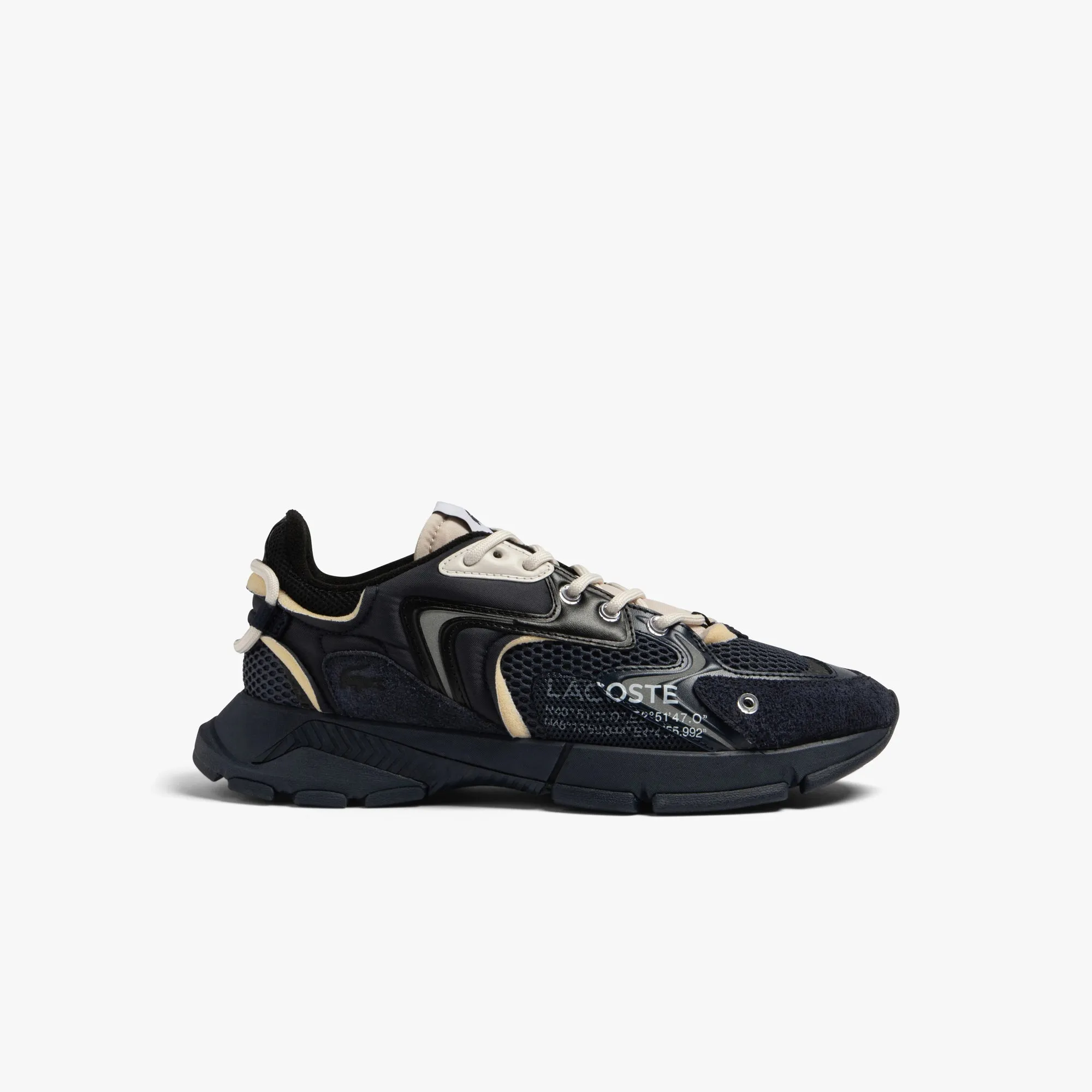 Lacoste - L003 Neo Textile Sneakers - Black/Navy