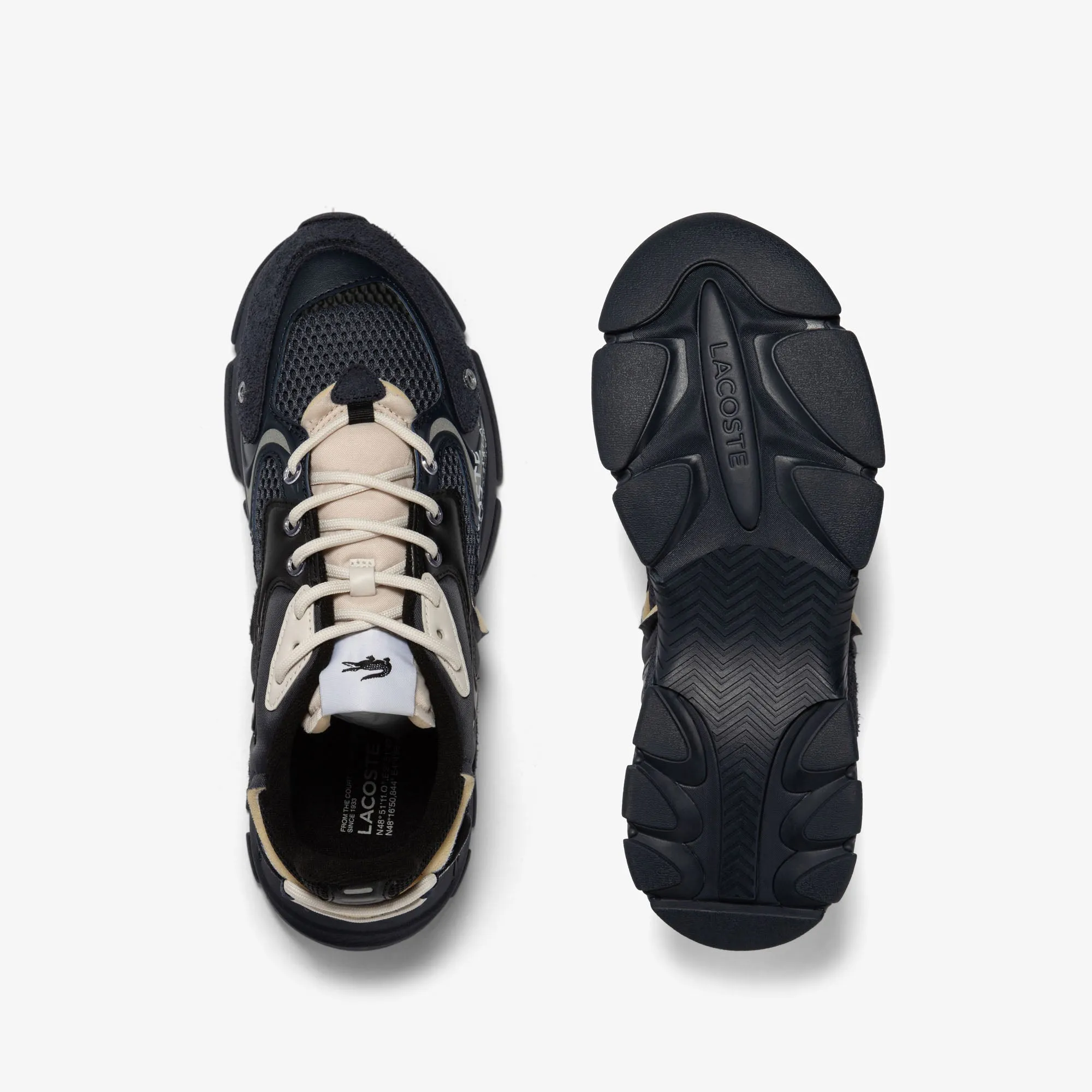 Lacoste - L003 Neo Textile Sneakers - Black/Navy