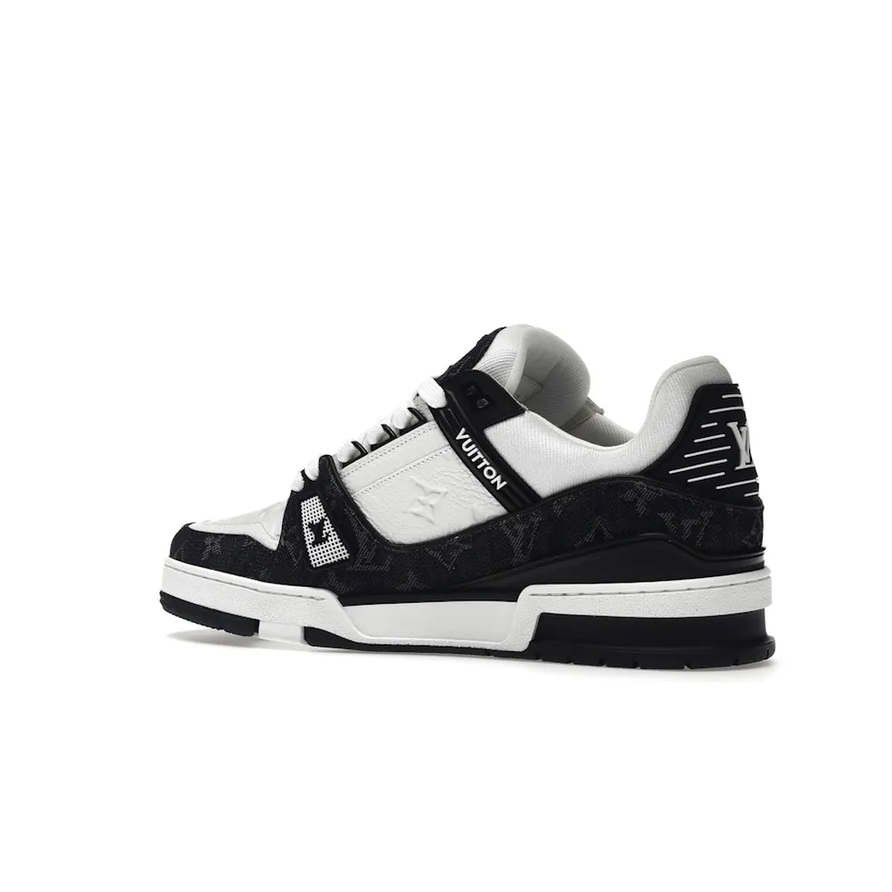 Louis Vuitton LV Trainer White Black White