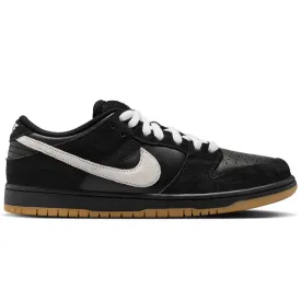 NIKE SB DUNK LOW PRO - BLACK/WHITE-GUM LIGHT BROWN