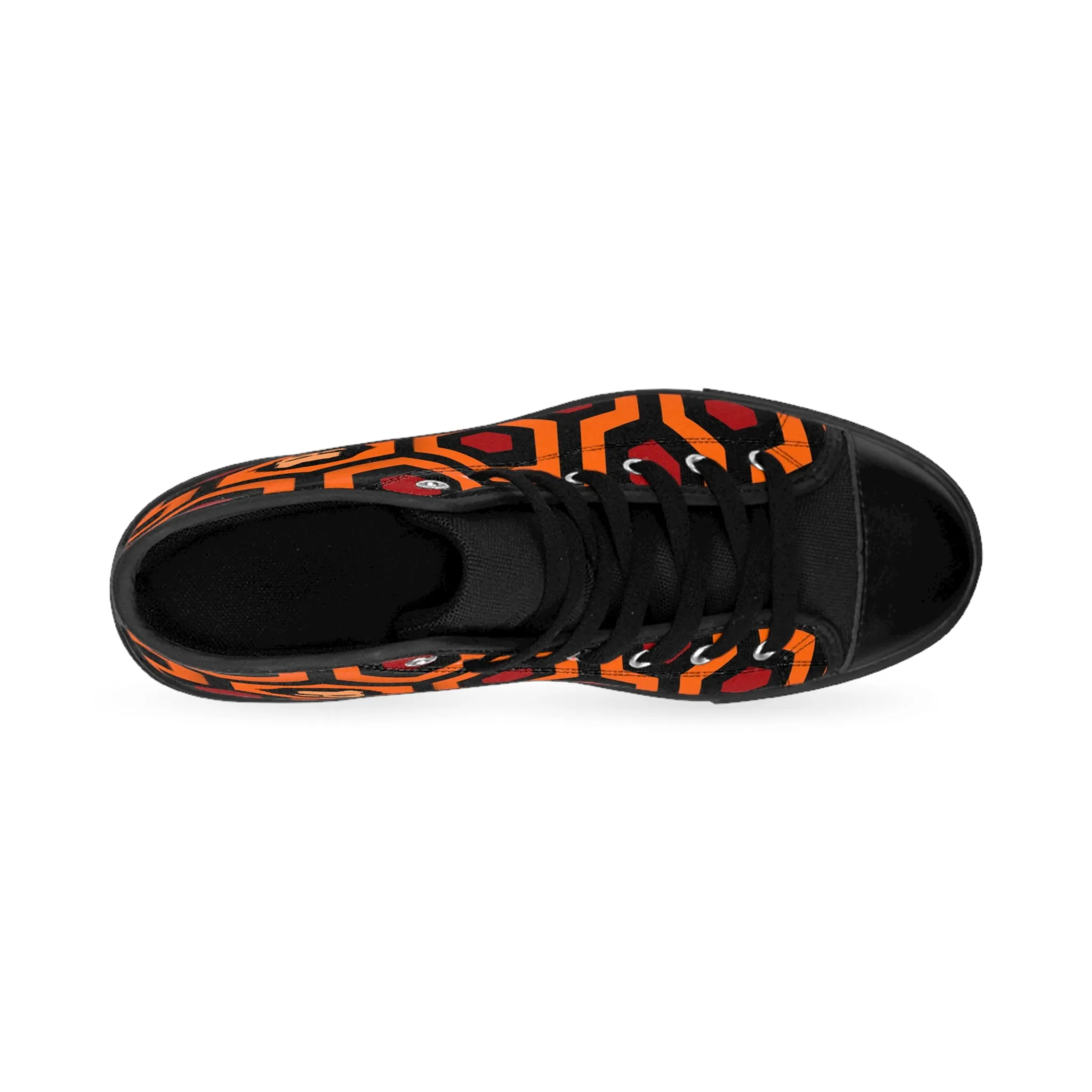 Redrum 237 - The Shining Smiley Face | High Top Canvas Sneakers