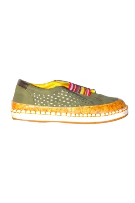 UNBRANDED Women Sneakers Regular fit in Green - 6