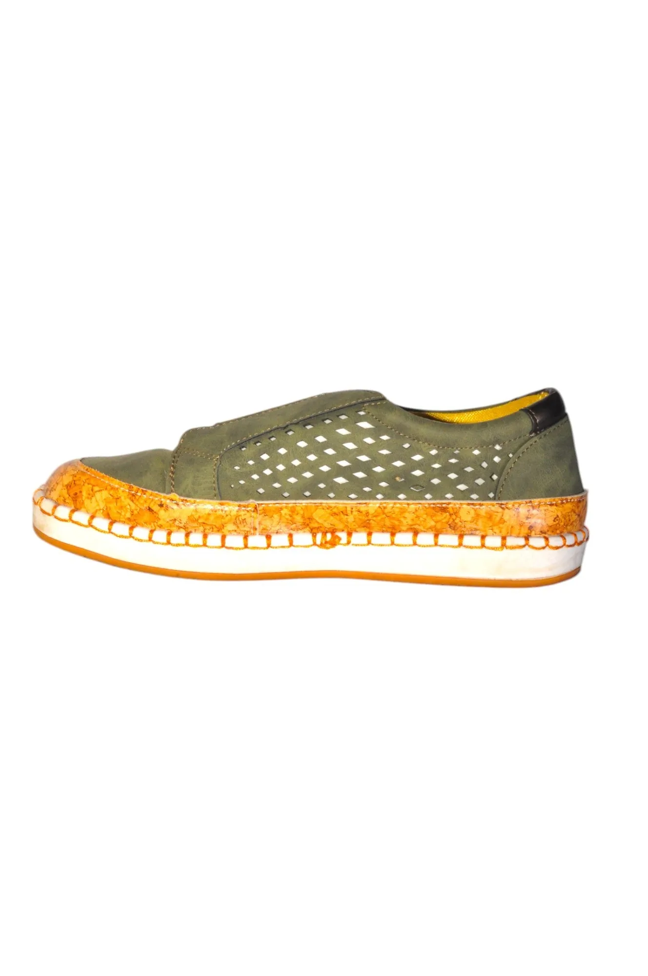UNBRANDED Women Sneakers Regular fit in Green - 6